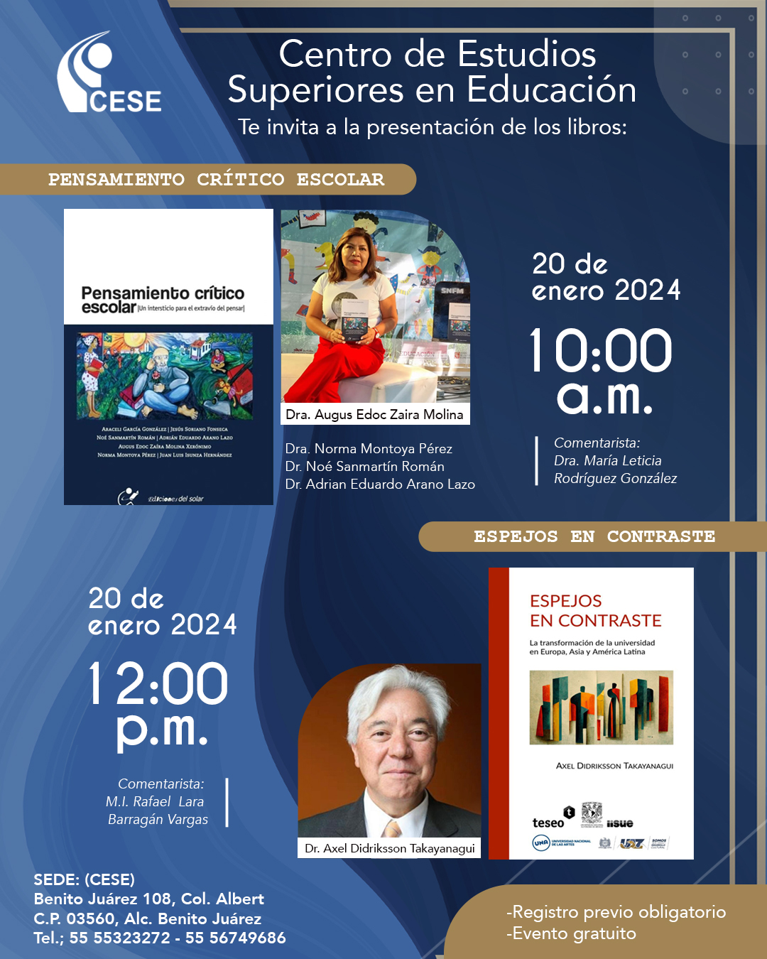 Presentación de libros